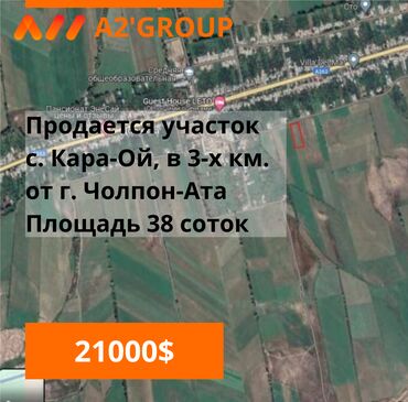 Продажа участков: 38 соток, Для сельского хозяйства