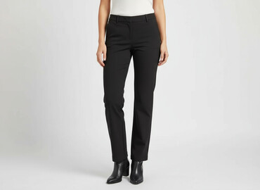 Women's Pants: E-vie, Spodnie materiałowe damskie, rozmiar M