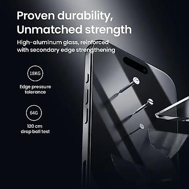 Zaštitne folije i stakla za telefone: Folija za zastitu ekrana GLASS NILLKIN za Iphone 16 Plus (6.7) CP+Pro — 8