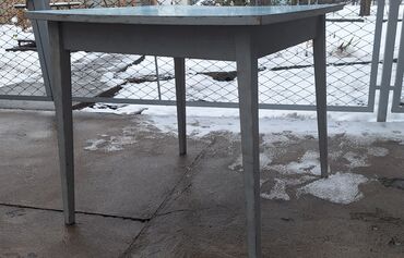 Кухонные столы: Кухонный стол, Прямоугольный, Нераскладной — 4