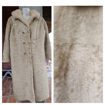 zimske jakne za punije žene: L (EU 40), With lining, color - Beige