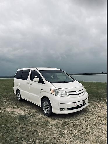 авто европа: Toyota Alphard: 2003 г., 2.4 л, Автомат, Гибрид, Минивэн — 2