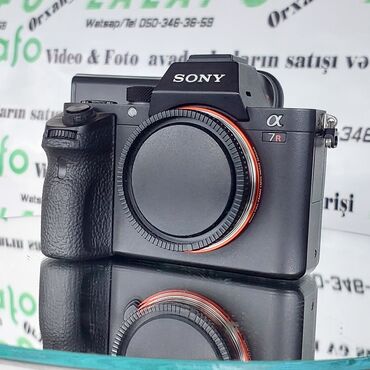 Videokameralar: Sony A7R. Body Aparat ideal vəziyyətdə xaricdən gəlmə maldır. prabeqi