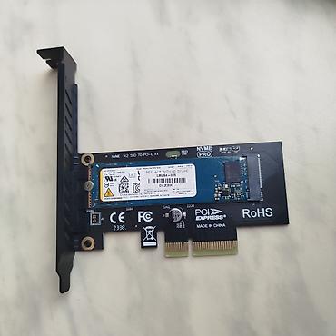 gtx 1080 ti̇: NVMe M.2 SSD → PCIe x4 adapter + 256 GB NVMe M.2 SSD Xüsusiyyətlər: - — 1