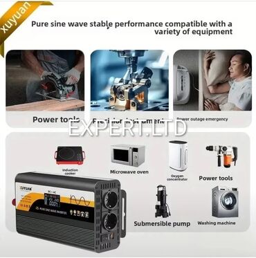 Digər avtoelektronika: Təmiz sinus dalğalı invertorların topdan və pərakəndə satışı. İnvertor — 3