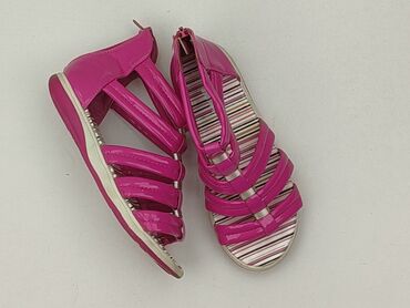 klapki złote lasocki: Sandałki 32, Używany