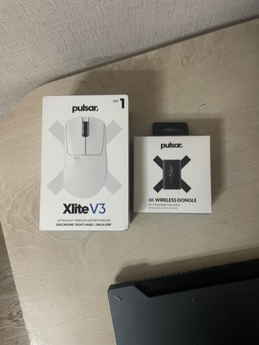 Mauslar: Pulsar Xlite V3 (Size 1) oyun siçanı + 4K Wireless Dongle Məhsul — 1