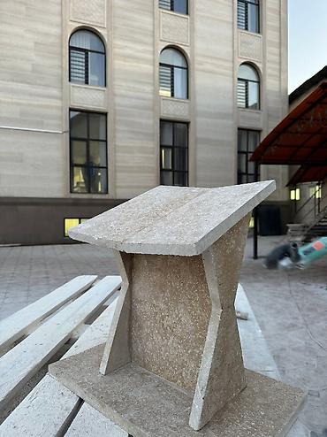 Фасадные плиты Сары-Таш (Травертин): Сары Таша, Гранит, Мрамор, Травертин, Ассаламу алейкум достор биздин — 26