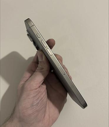 iphon x: IPhone 15 Pro, Б/у, 1 ТБ, Natural Titanium, Кабель, Стилус, Коробка, 87 % — 2