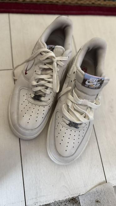 берсы американский: Мужские кроссовки, 43, 44, Nike, Б/у, цвет - Белый — 5