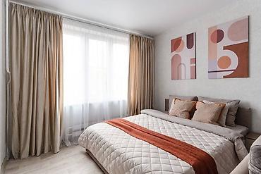 Посуточная аренда квартир: 1 комната, Люкс, элитка, Бишкек Парк ТРЦ, Душевая кабина, Постельное белье, Кондиционер — 14