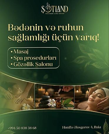 spa: Sotland Wellness & Spa Center – bədənin və ruhun sağlamlığı üçün — 1