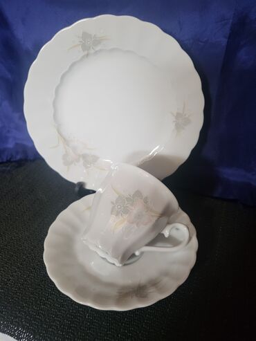 Kuhinjski setovi: Set 1950g+ Escenbach porcelan Nemacka. Porcelanski set,perfektan,sve na lalafo.rs — 2 Kuhinjski setovi: Set 1950g+ Escenbach porcelan Nemacka. Porcelanski set,perfektan,sve — 2