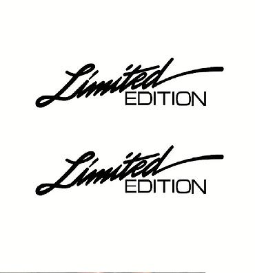 su reduktoru: Məhsul: “Limited Edition” avtomobil stiker dəsti qiymət endirildi.ZƏNG — 2