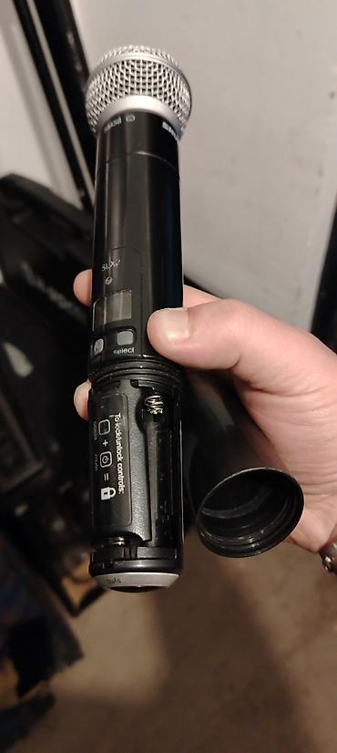 mikrofon almaq: Original Shure slx. Qirilma, kəsilmə qətiyyen yoxdu. Kitayski slx — 6