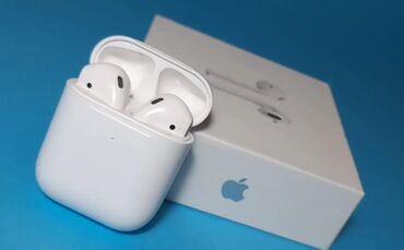 airpods бишкек цена: Каптагычтар, Apple, Жаңы, Электр зымсыз (Bluetooth), Классикалык