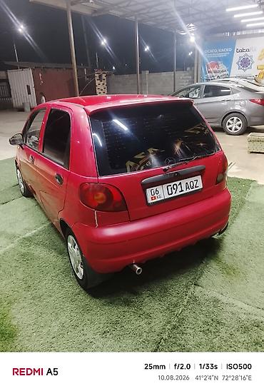 мотор морнинг: Daewoo Matiz: 2008 г., 0.8 л, Механика, Бензин, Хэтчбэк — 4