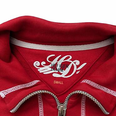 lyle scot: Мужская толстовка, S, M, Tommy Hilfiger, Б/у, цвет - Красный, Самовывоз, Платная доставка — 3