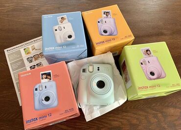 фотоаппарат моментальной печати fujifilm instax mini 8: Instax mini 12 (новинка) Новые, в запечатанной упаковке, в наличии в
