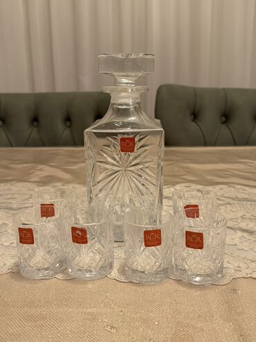 набор юного художника: RCR Kristal likör/viski dəsti - Brend: RCR (Italy) - Material: yüksək
