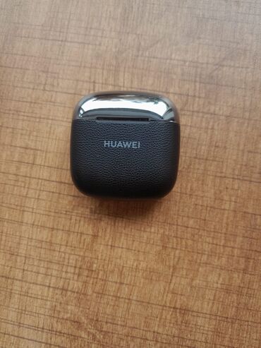 pişik qulaqlıq: İşlənmiş Simsiz (Bluetooth) Qulaqcıqlar, Huawei, rəng - Qara