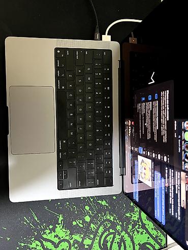 Ноутбуки Apple (MacBook): Ультрабук, Б/у, Apple M1 Pro, ОЗУ, RAM: 16 ГБ — 3