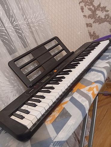 sintezator ayaqlari: Casio Casiotone CT-S200BK sintezator - 61 ədəd tamölçülü klaviş — 4
