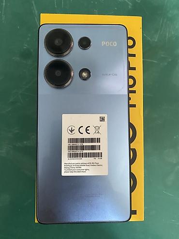 Poco M6 Pro, 512 GB, rəng - Göy, Sensor, Barmaq izi