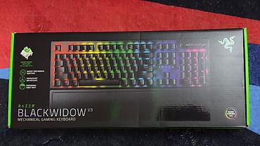 Elektronika: Razer Blackwidow v3 oyun klaviaturasi. Yeniden secilmir. Az islenib — 1