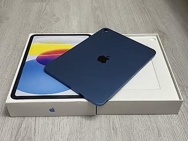 ipad planşet: Apple iPad (11-inch a/16 128gb yaddaş– mavi rəng ideal vəziyyətdə — 5