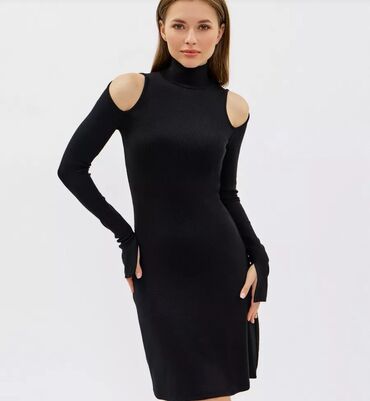 платье для беременных вечернее: Повседневное платье, Осень-весна, Трикотаж, Платье-свитер, M, L, XL