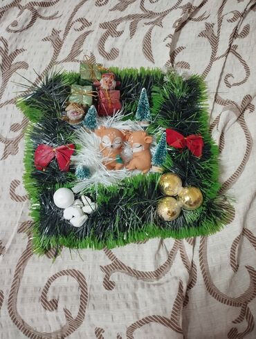 Praznična dekoracija: Jelka, bоја - Šareno, Novo — 10