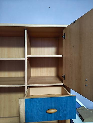 Kancelarijski stolovi: Radni/računarski sto sa nadgradnjom - Materijal: iverica/medijapan u — 11