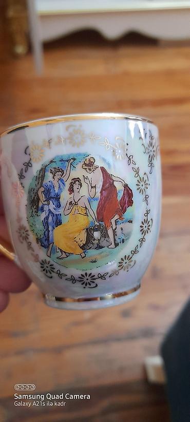 mis samovar satilir: Çay dəsti, rəng - Ağ, Farfor, 6 nəfərlik, Çexiya — 3