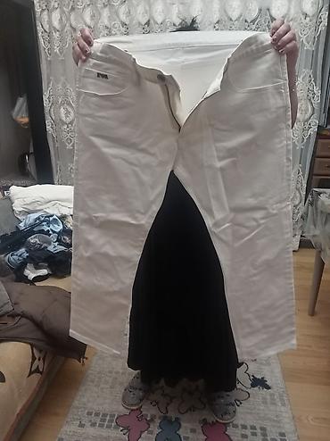 Брюки: Брюки, Emporio Armani, L, XL, цвет - Белый — 1