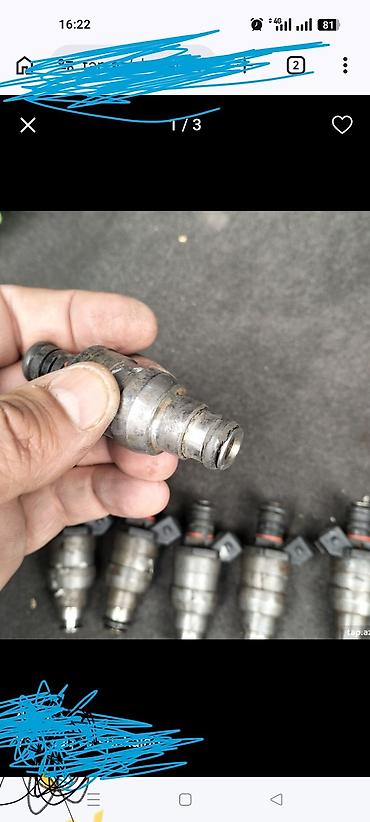 benzin filter: Salam BMW 3.5 4.4 mator farsunkasi 1 ededi islekdi — 1