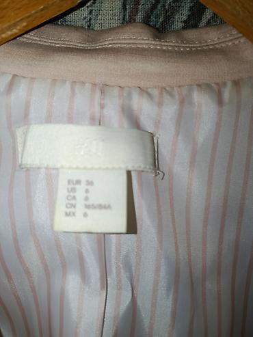 hm za trudnice: H&M ženski sako – svetloružičasta (blush) nijansa - Model — 2