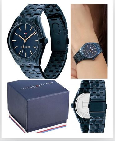 b fit для похудения состав: Qol saatı, Tommy Hilfiger, rəng - Göy