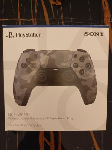 Oyun diskləri və kartricləri: • Satılır PlayStation 5 DualSense Qrey Camo joystick. • Bir həftə