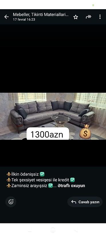 kreditle kunc divanlar: Yeni, Künc divan, Divan — 1