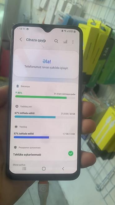 mi max 2: Samsung Galaxy A20, 32 GB, rəng - Qara, İki sim kartlı — 3