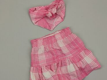 różowa koszula w kratę: Clothing set, 2-3 years, 92-98 cm, condition - Good