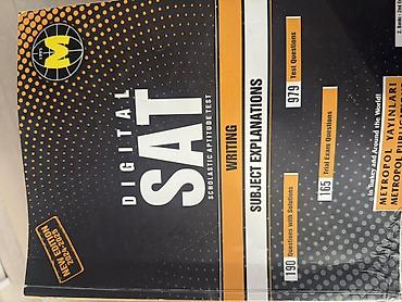 Testlər: Məhsul: Metropol Yayınları – Digital SAT Writing: Subject Explanations — 1