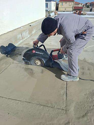 Beton işləri: Beton kəsmə və dəlik açma xidməti - Dəqiq və səliqəli beton kəsimi — 1