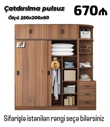 Dolablar: Yeni, Açılan, Düz dolab, Qarderob, paltar dolabı lalafo.az -da Dolablar: Yeni, Açılan, Düz dolab, Qarderob, paltar dolabı