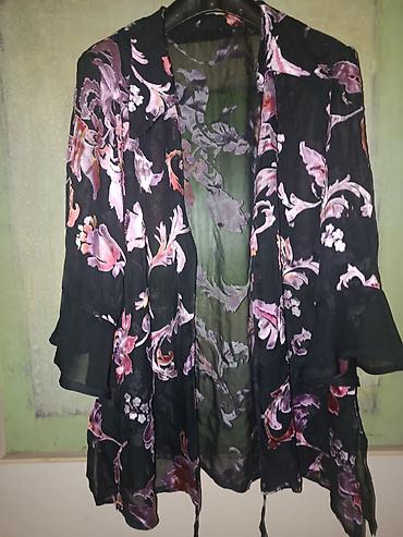 kravata: Lagan ženski kimono/košulja od prozračnog šifona. - Materijal: tanak — 3