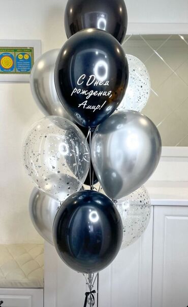 Шары: Услуга шарики Гелевые Шарик на заказ Оформление для мероприятий — 5