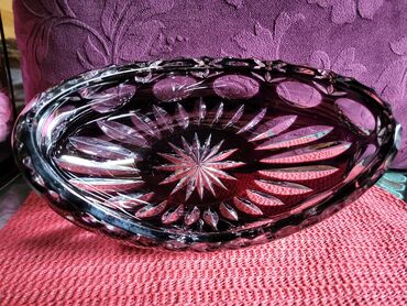 Ostalo posuđe: Cinija nova gondola,kristal,led kristal 70te Nachtmann. Cinija je — 16