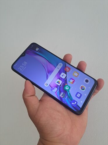 Redmi: Redmi, Redmi 9T, Б/у, 64 ГБ, цвет - Черный, 2 SIM