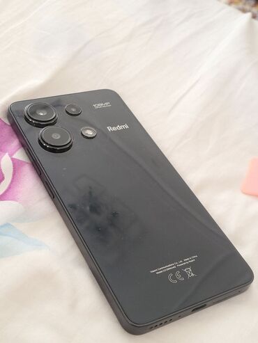 электрический термос чайник: Redmi, Redmi Note 13, Колдонулган, 8 ГБ, түсү - Кара, 2 SIM